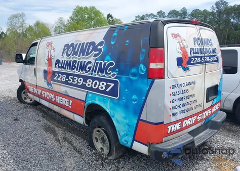 2016 Chevrolet Express 2500 Work Van из США, поврежденный, VIN 1GCWGBFF5G1201250